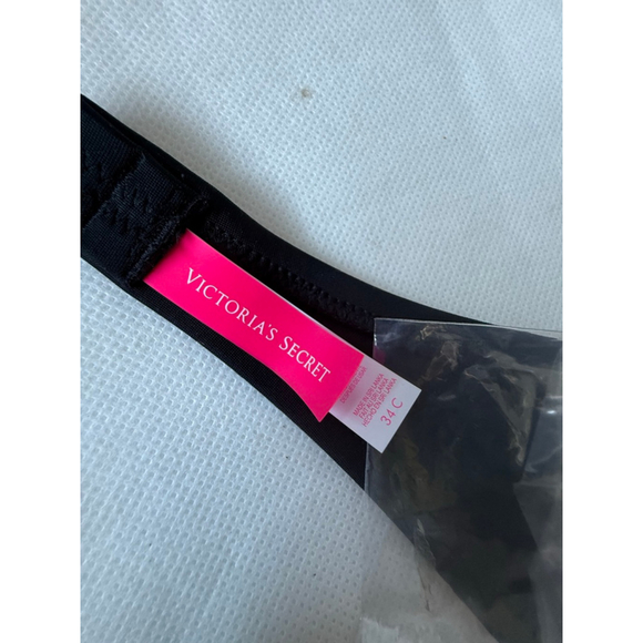 NWT Victoria’s Secret Molded Cup Underwire Strapless Swim Bikinis Top size 34C - Picture 4 of 6